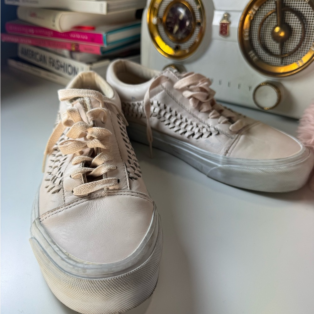 Vans Old Skool Weave DX - Beautiful Light 🩷 Pink Leather